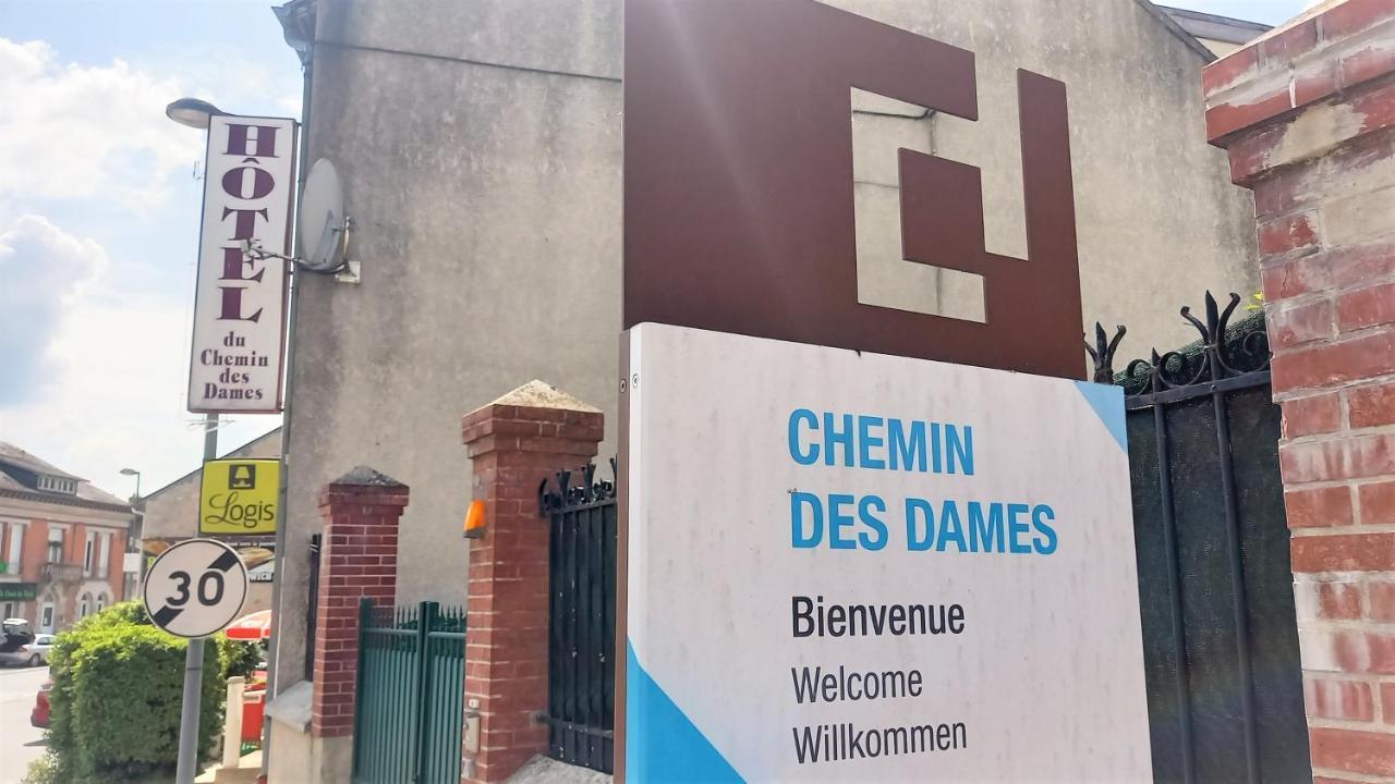 Corbeny Logis Hotel & Restaurant Du Chemin Des Dames מראה חיצוני תמונה
